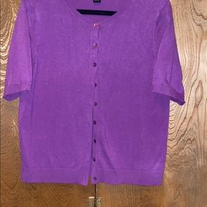 “♥️” August Silk Women’s short sleeve sweater